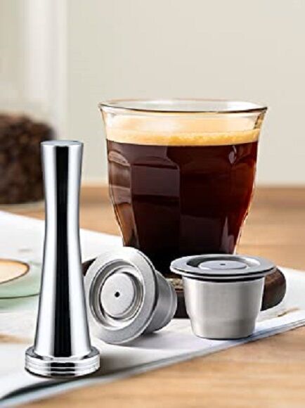 CÁPSULA REUTILIZABLE NESPRESSO DE ACERO INOXIDABLE 1 UD. (CHINA)