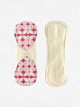 COMPRESA REUTILIZABLE DE DA NATURAL CON PUL 24 X 9 X 0,3 CM 1 UD (INDIA) ECO FEMME - ECO