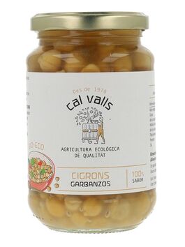 GARBANZOS COCIDOS 220 GR 1 UD (LLEIDA) CAL VALLS - ECO