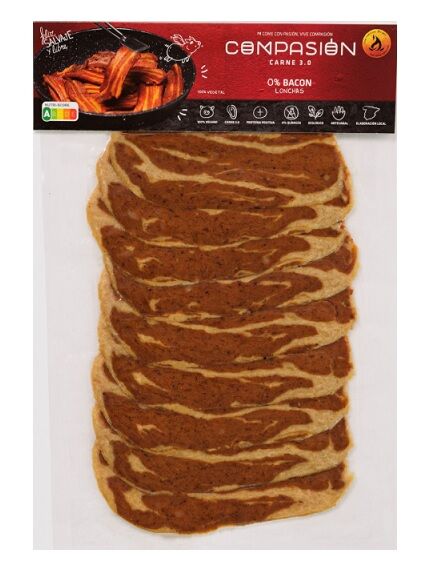 8437023750865_0% BACON AHUMADO EN LONCHAS 160 GR COMPASIÓN RAONS DE PES