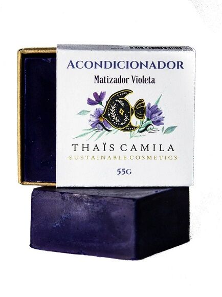 ACONDICIONADOR MATIZADOR VIOLETA SLIDO 55 GR (TORRELODONES) THAIS CAMILA - ECO