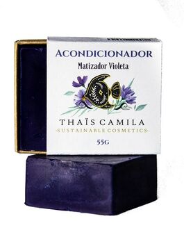 ACONDICIONADOR MATIZADOR VIOLETA SÓLIDO 55 GR 1 UD (TORRELODONES) THAIS CAMILA - ECO