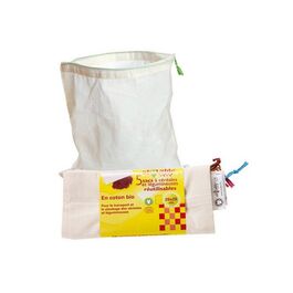 BOLSA PARA GRANEL 16x16 CM ALGODÓN ORGÁNICO 1 UD (INDIA) AH! TABLE - ECO