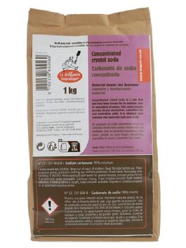 CARBONATO DE SODIO CONCENTRADO 1 KG (EUROPA) LA DROGUERIE ECOLOGIQUE