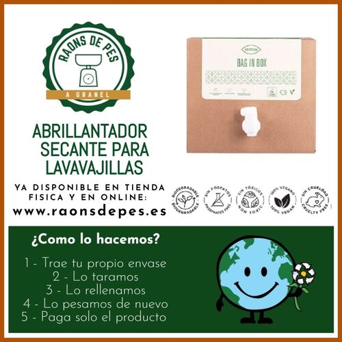 ABRILLANTADOR LAVAVAJILLAS SET BRILL (ALICANTE) ECOTECH - ECO