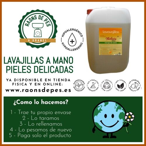 LAVAVAJILLAS A MANO - SIN ALERGÉNICOS (ALMAZORA) BETRÁN VITAL