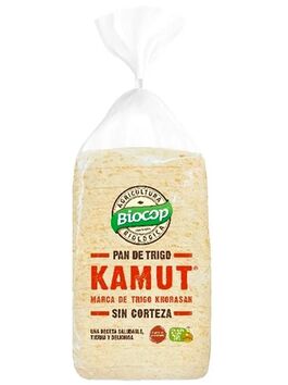PAN DE MOLDE SIN CORTEZAS DE KAMUT 300 GR 1 UD (XXXXXXXXX) BIOCOP - ECO