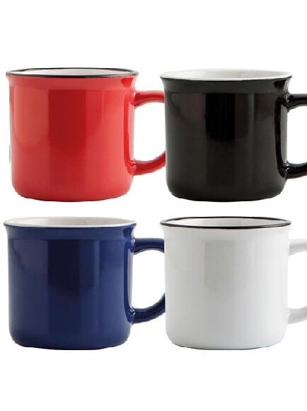 TAZA MUG CERÁMICA FREPEE QUID DIFERENTES COLORES 330 ML 1 UD (CHINA)