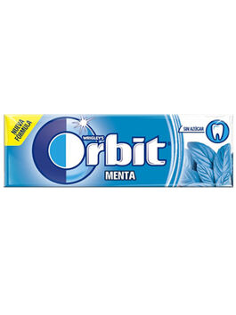 CHICLES EN GRAGEA SABOR MENTA/PEPPER SIN AZÚCAR 10 C 1 UD (CALIFORNIA) ORBIT