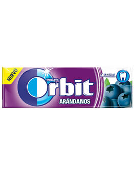 CHICLES EN GRAGEA SABOR ARÁNDANO SIN AZÚCAR 10 C 1 UD (CALIFORNIA) ORBIT
