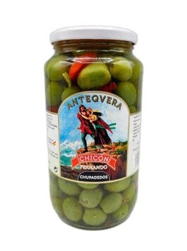 ACEITUNAS CHUPADEDOS 550 GR 1 UD (ANTEQUERA) ACEITUNAS CHICÓN LEBRÓN