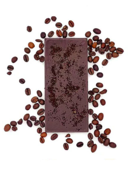 TABLETA ARTESANA DE CHOCOLATE 72% CON CAFÉ ARÁBICO DE TUESTE NATURAL 90 GR 1 UD (TORRENTE) RAFAEL ANDREU