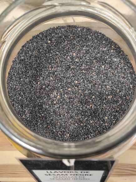 SEMILLAS DE SÉSAMO NEGRO (ORIENTE MEDIO - INDIA)