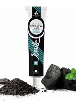 PASTA DE DIENTES DENTÍFRICO BLACK CON FLÚOR 75 ML 1 UD (ALEMANIA) BEN&ANNA - ECO