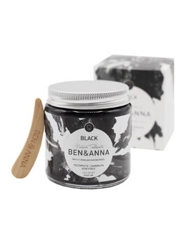 PASTA DE DIENTES DENTÍFRICO BLACK CARBON ACTIVO SIN FLÚOR 100 ML 1 UD (ALEMANIA) BEN&ANNA - ECO