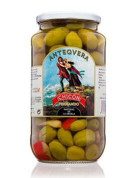 ACEITUNAS PARTIDAS LA ABUELA 550 GR 1 UD (ANTEQUERA) ACEITUNAS CHICÓN LEBRÓN