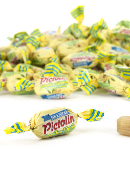 CARAMELOS DE JENGIBRE  CON LIMÓN SIN AZÚCAR a granel (ALICANTE) PICTOLIN