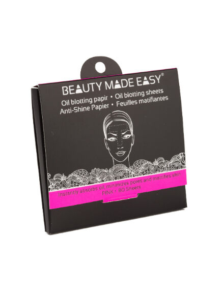 PAPEL SECANTE PINK 80 HOJAS 1 UD (DINAMARCA) BEAUTY MADE EASY