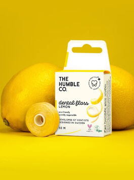 HILO DENTAL CON SABOR LIMÓN 50 METROS 1 UD (SUECIA) THE HUMBLE CO - ECO