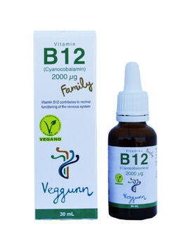 VITAMINA B12 2000 MCG LÍQUIDA 30 ML 1 UD (MADRID) VEGGUNN