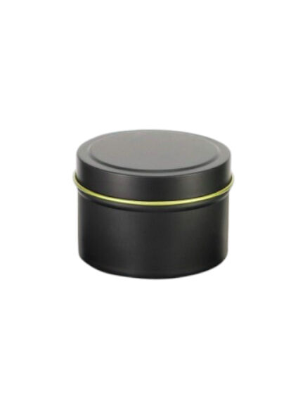 LATA JABONERA DE METAL COLOR NEGRO 135 ML 1 UD. (XXXXXXXXX)