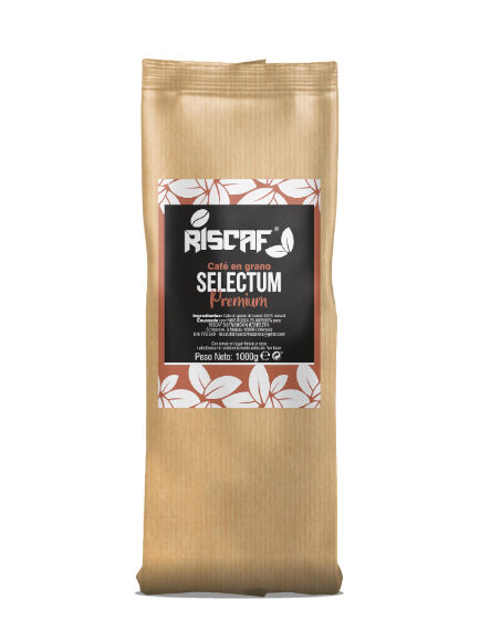 CAFÉ SELECTUM PREMIUM 100% NATURAL EN GRANO (ÁFRICA Y AMÉRICA) RISCAF