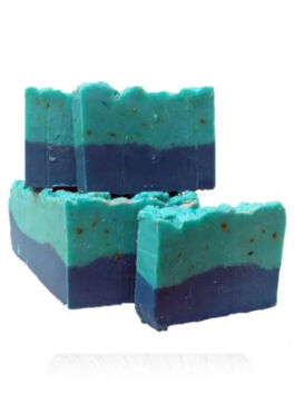 JABÓN SÓLIDO ARTESANO DE ACEITE DE OLIVA Y COCO CON RUDA - AL CORTE (ZARAGOZA)