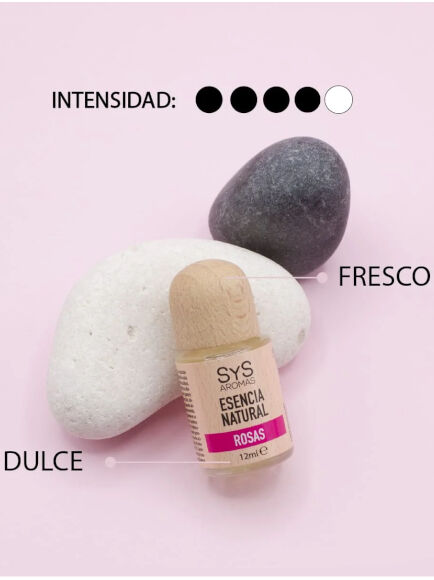 ESENCIA NATURAL ROSAS 12 ML 1 UD (VALENCIA) SYS