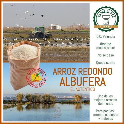 ARROZ REDONDO ALBUFERA - D.O. (VALENCIA)