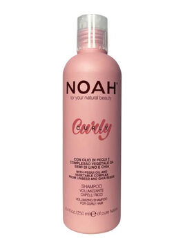 CURLY - CHAMPÚ VOLUMINIZADOR PARA CABELLO RIZADO 250 ML 1 UD (ALEMANIA) NOAH
