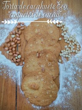 MINI TORTAS DE CACAHUETE 100 GR 5 UD. (SILLA) ARTESPIGA - ECO