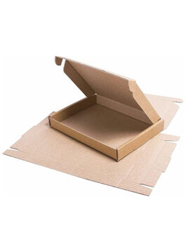 CAJA DE CARTÓN KRAFT MINI 16,2X11,4X2 CM 1 UD (REINO UNIDO)