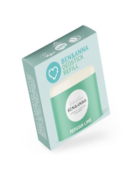 RECARGA DESODORANTE SÓLIDO EN BARRA PERSIAN LIME 40 GR 1 UD (ALEMANIA) BEN&ANNA - ECO