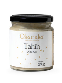 CREMA DE SÉSAMO CRUDO TAHIN BLANCO SIN SAL 210 GR 1 UD (TARRAGONA) OLEANDER - ECO