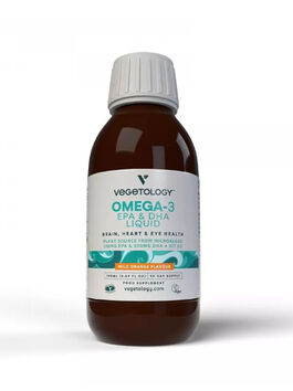 OMEGA 3 EPA & HDA CON VITAMINA D LIQUIDO 150 ML 1 UD (UK) VEGETOLOGY