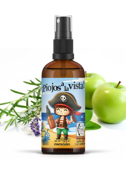 ¡PIOJOS A LA VISTA! ANTIPIOJOS INFANTIL 100% NATURAL 100 ML 1 UD (ESPAÑA) ESSENCIALES