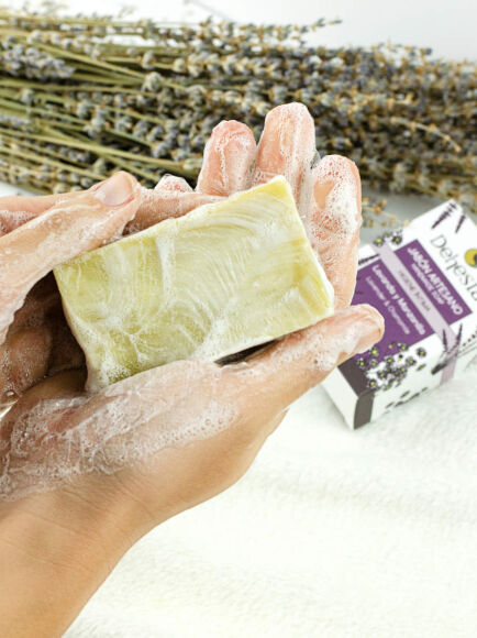 JABÓN SÓLIDO ARTESANO NATURAL DE HIGIENE INTIMA 100 GR 1 UD (EXTREMADURA) DEHESIA - ECO