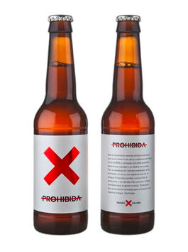 CERVEZA ARTESANAL TOSTADA DE ARROZ 1 UD (SOLLANA) PROHIBIDA