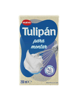 NATA VEGETAL PARA MONTAR Y COCINAR 31% 250 ML 1 UD (ESPAÑA) TULIPÁN